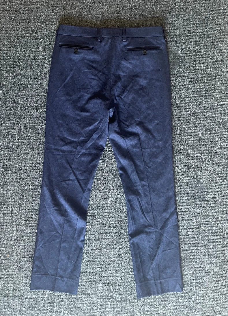 Dior Dior Blue Wool Casual Trousers-yf Size US 36 / EU 52 - 4 Thumbnail