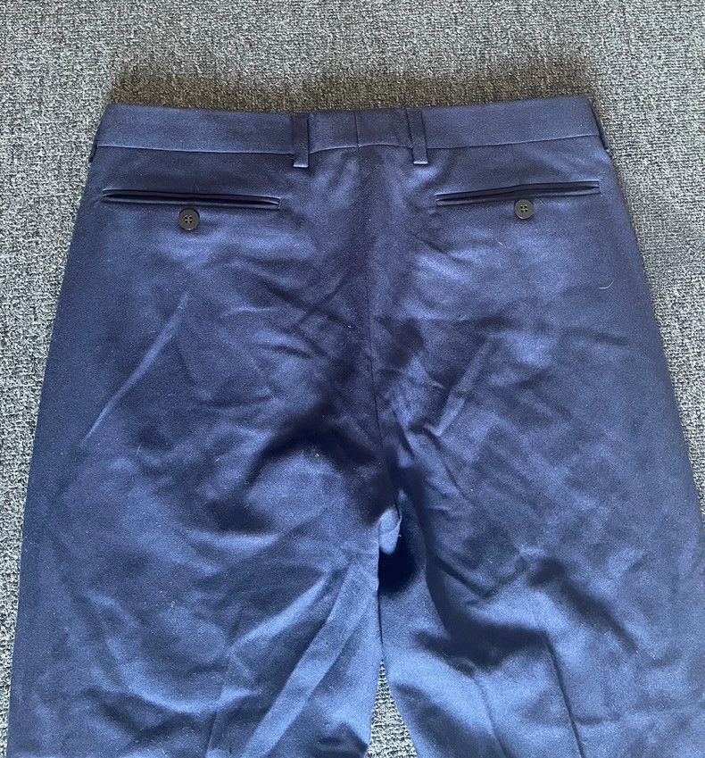 Dior Dior Blue Wool Casual Trousers-yf Size US 36 / EU 52 - 5 Thumbnail