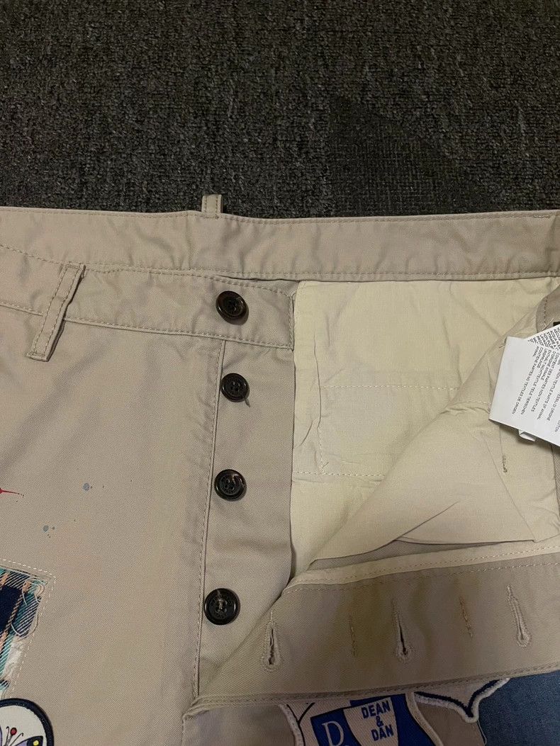 Dsquared2 Dsquared2 Khaki Casual Pants with Patches-yf Size US 34 / EU 50 - 5 Thumbnail