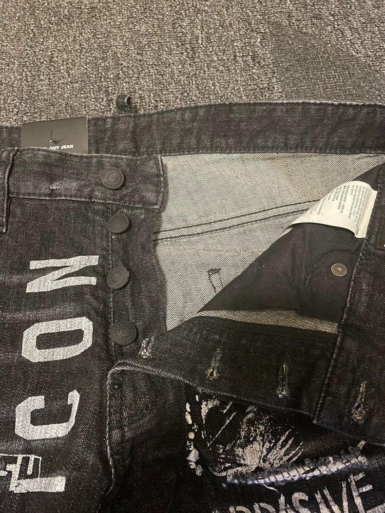 Dsquared2 Dsquared2 Graffiti Print Denim Jeans-yf Size US 32 / EU 48 - 7 Thumbnail