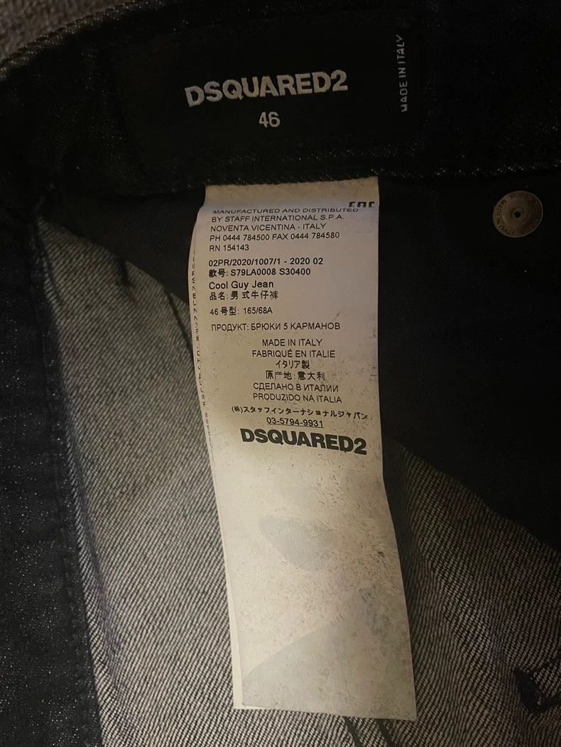 Dsquared2 Dsquared2 Graffiti Print Denim Jeans-yf Size US 32 / EU 48 - 8 Thumbnail