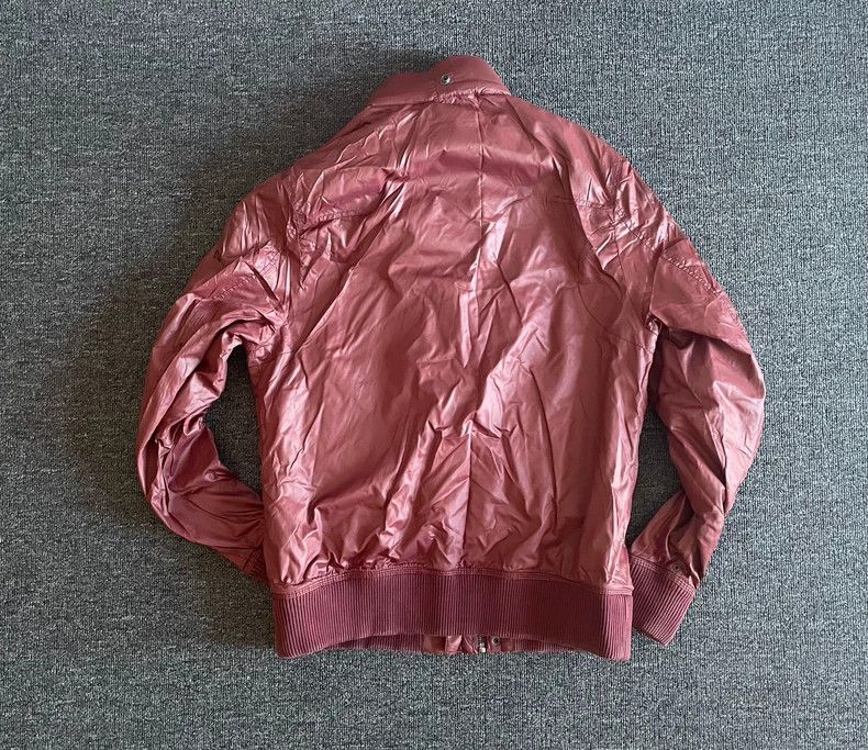Balenciaga G-Star Raw Red Leather Jacket-yf Size US L / EU 52-54 / 3 - 2 Thumbnail