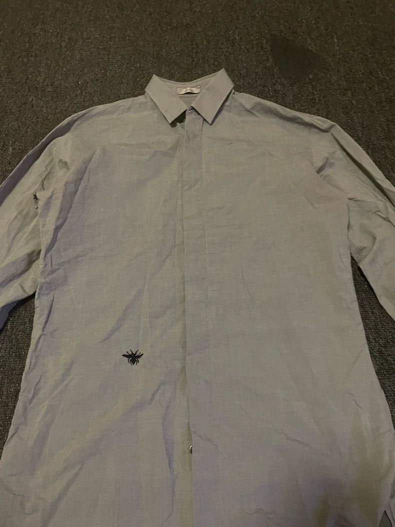 Dior Dior Men's Long Sleeve Button Up Shirt-yf Size US M / EU 48-50 / 2 - 2 Thumbnail