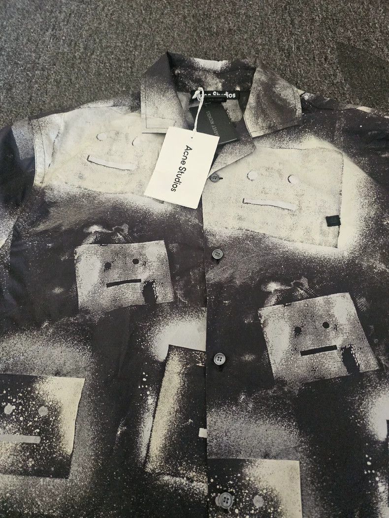 Celine Acne Studios Oversize Graphic Polo Shirt-yf Size US M / EU 48-50 / 2 - 2 Thumbnail