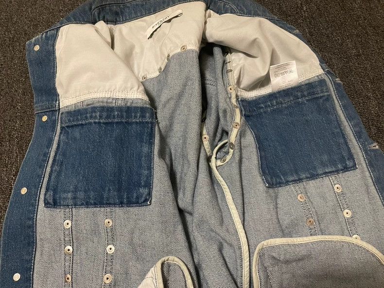 Givenchy Givenchy Studded Denim Jacket Outerwear-yf Size US S / EU 44-46 / 1 - 6 Thumbnail