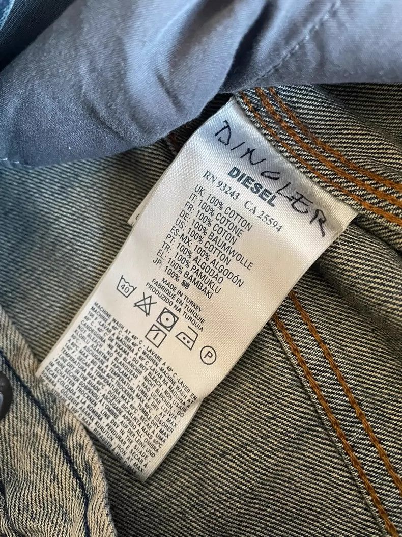 Dsquared2 Diesel Gradient Denim Jacket Coat-yf Size US S / EU 44-46 / 1 - 5 Thumbnail