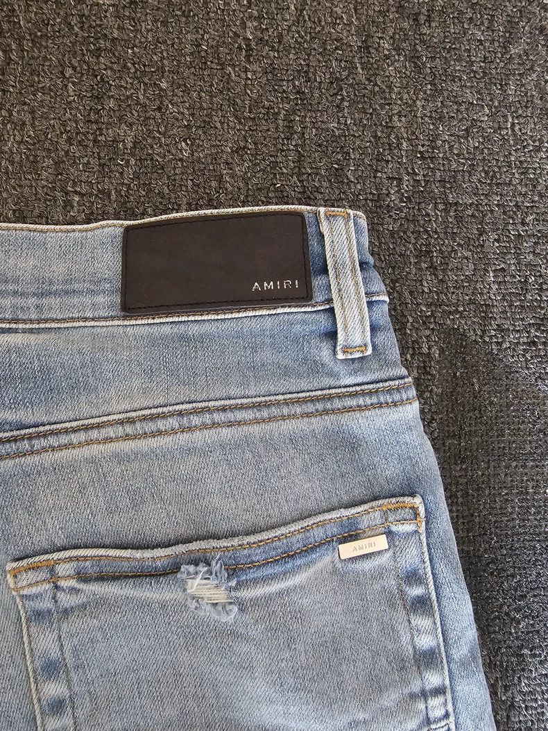 Amiri Amiri High-Stretch Denim Jeans-yf Size US 31 - 5 Thumbnail