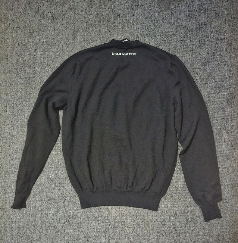 Dsquared2 Dsquared2 Black Wool Sweater M-yf Size US M / EU 48-50 / 2 - 4 Thumbnail