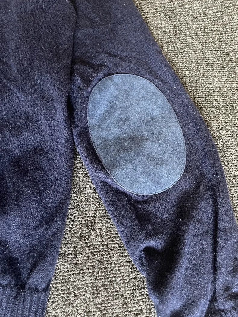 Prada Prada Blue Wool Crewneck Sweater-yf Size US M / EU 48-50 / 2 - 5 Thumbnail