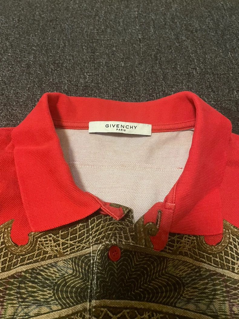 Givenchy Givenchy Printed Short Sleeve Polo Shirt-yf Size US M / EU 48-50 / 2 - 3 Thumbnail