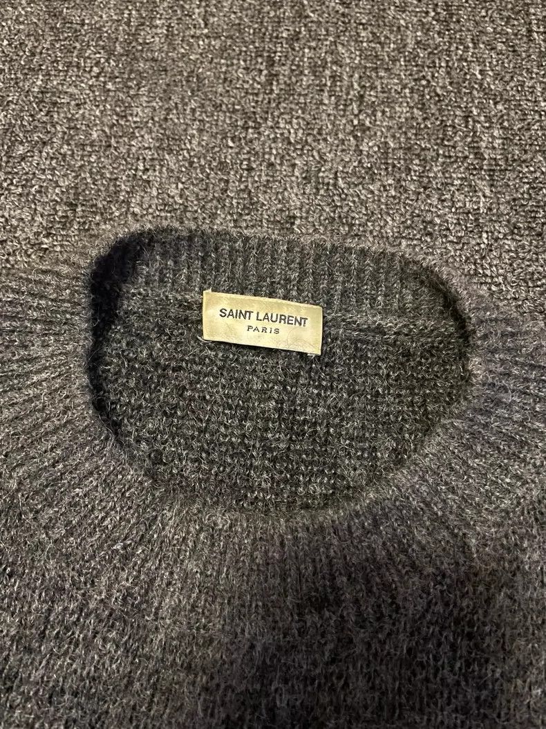 Saint Laurent Paris Saint Laurent Wool Mohair Blend Sweater-yf Size US XS / EU 42 / 0 - 5 Thumbnail