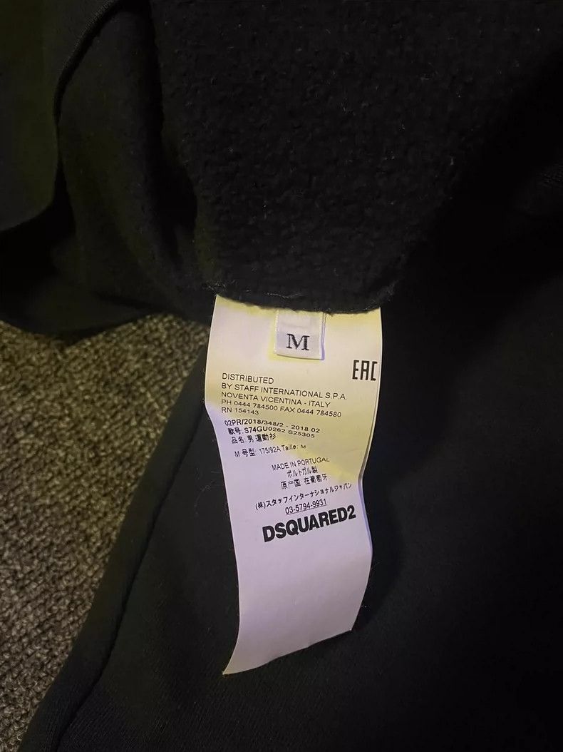 Dsquared2 DSquared2 Black Logo Sweatshirt-yf Size US M / EU 48-50 / 2 - 4 Thumbnail