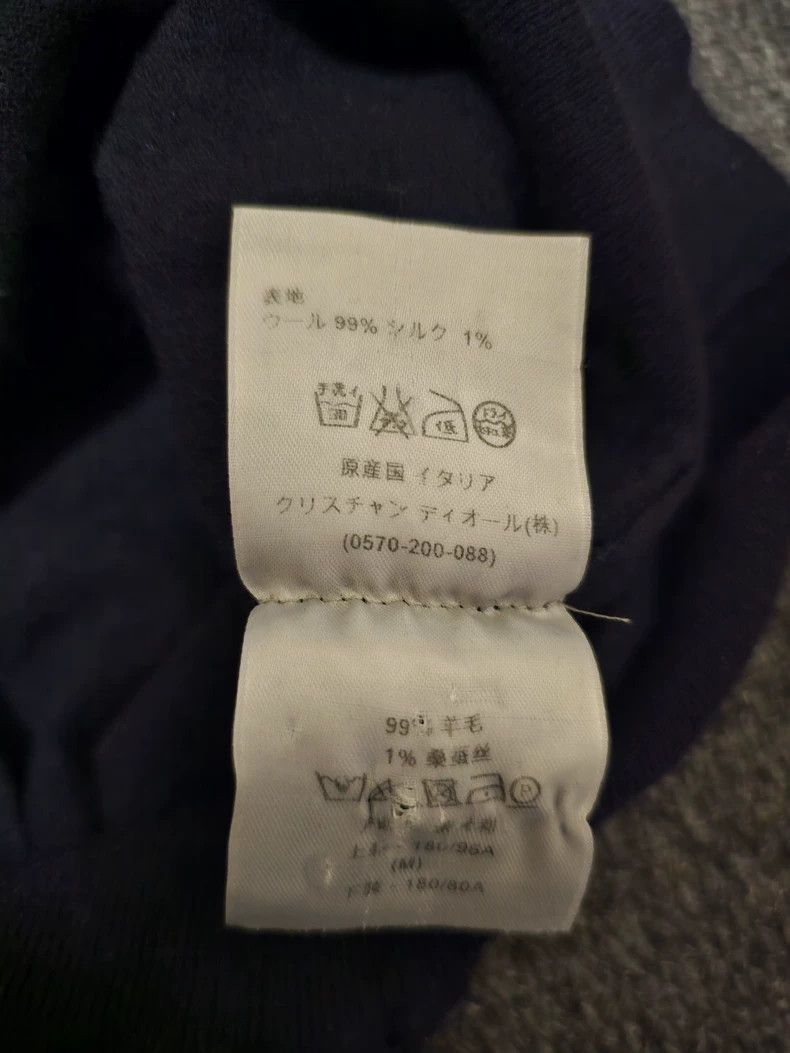 Dior Dior Wool Knit Sweater with Stripe-yf Size US M / EU 48-50 / 2 - 6 Thumbnail