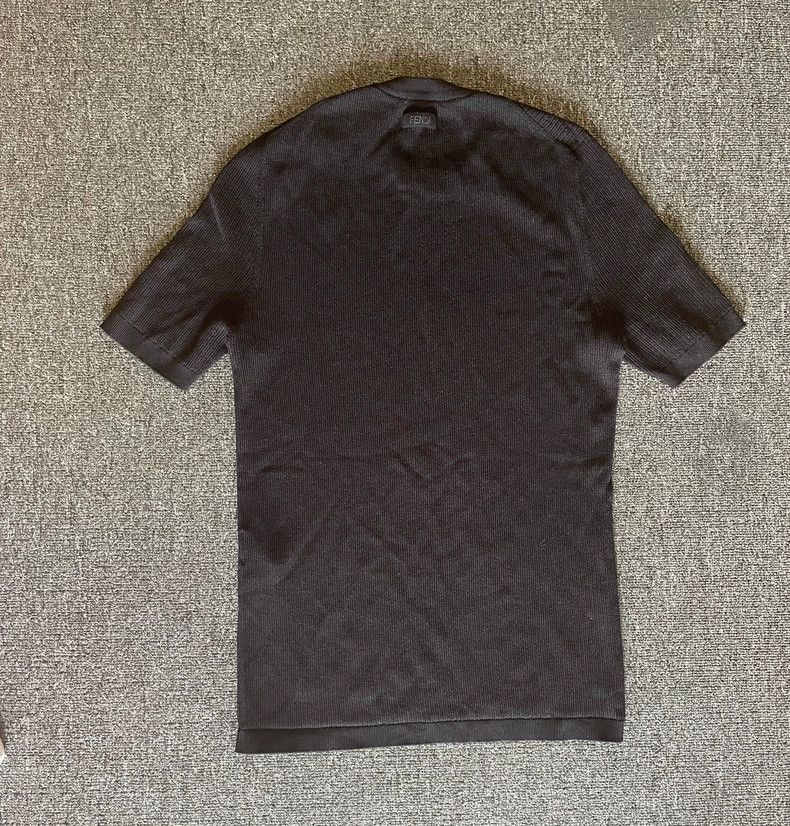 Fendi Fendi Short Sleeve Knit T-Shirt-yf Size US M / EU 48-50 / 2 - 4 Thumbnail
