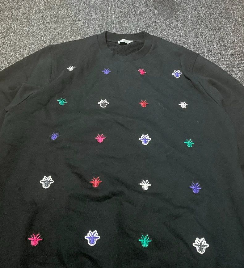 Dior Dior Embroidered Bee Black Sweatshirt-yf Size US M / EU 48-50 / 2 - 3 Thumbnail