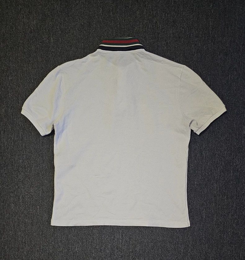 Gucci Gucci White Short Sleeve Polo Shirt-yf Size US M / EU 48-50 / 2 - 4 Thumbnail