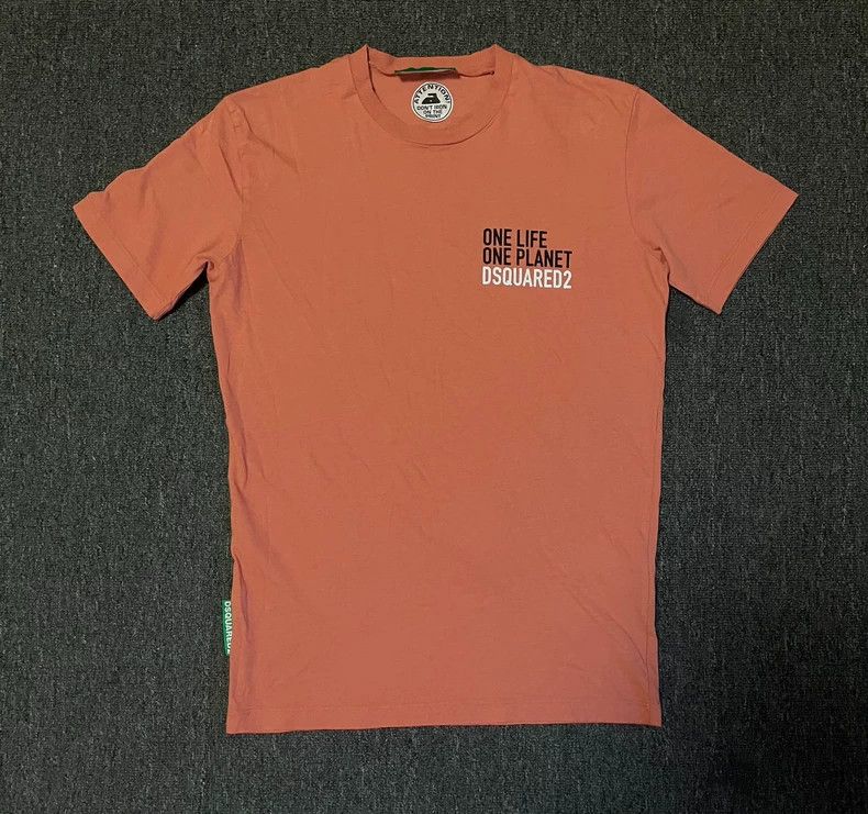 Dsquared2 Dsquared2 One Life One Planet T-Shirt-yf Size US S / EU 44-46 / 1 - 2 Thumbnail