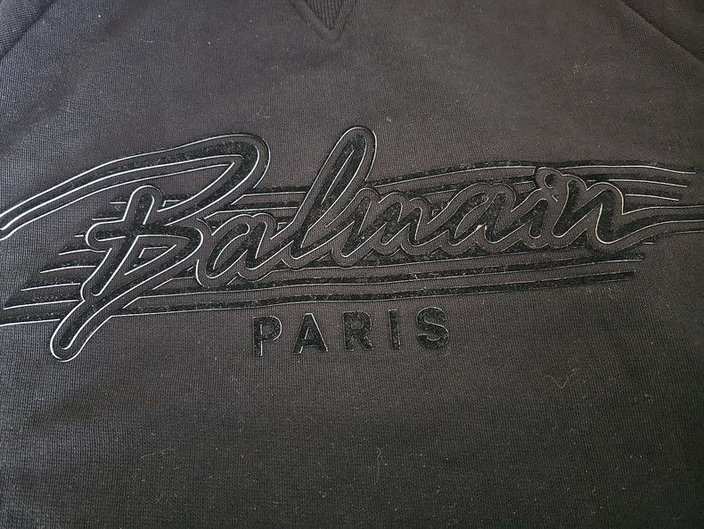 Balmain Balmain Men's Black Sweatshirt-yf Size US S / EU 44-46 / 1 - 2 Thumbnail