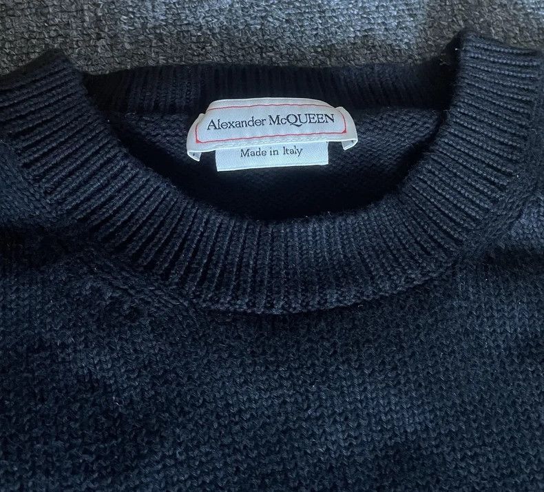 Alexander McQueen Alexander McQueen Black Sweater-yf Size US L / EU 52-54 / 3 - 4 Thumbnail