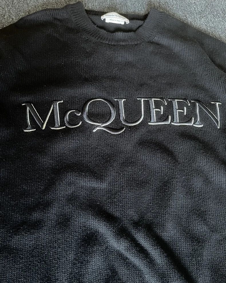 Alexander McQueen Alexander McQueen Black Sweater-yf Size US L / EU 52-54 / 3 - 3 Thumbnail