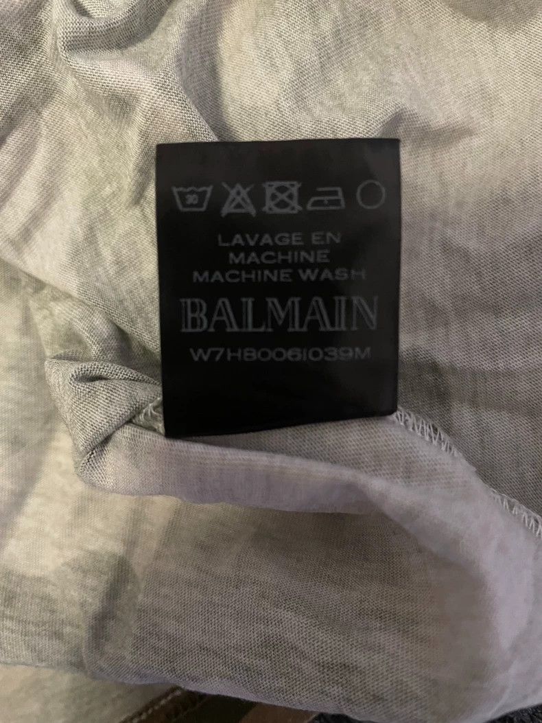 Balmain Balmain Camo Long Sleeve Hooded T-shirt-yf Size US M / EU 48-50 / 2 - 6 Thumbnail