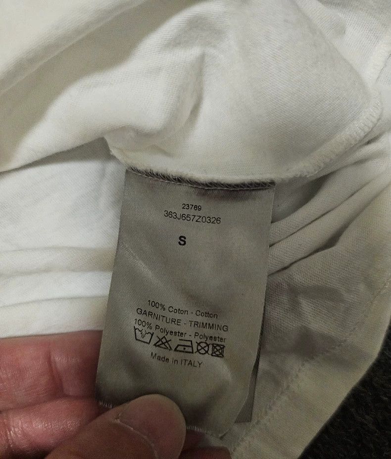 Dior Dior V-Neck Short Sleeve T-Shirt-yf Size US S / EU 44-46 / 1 - 5 Thumbnail