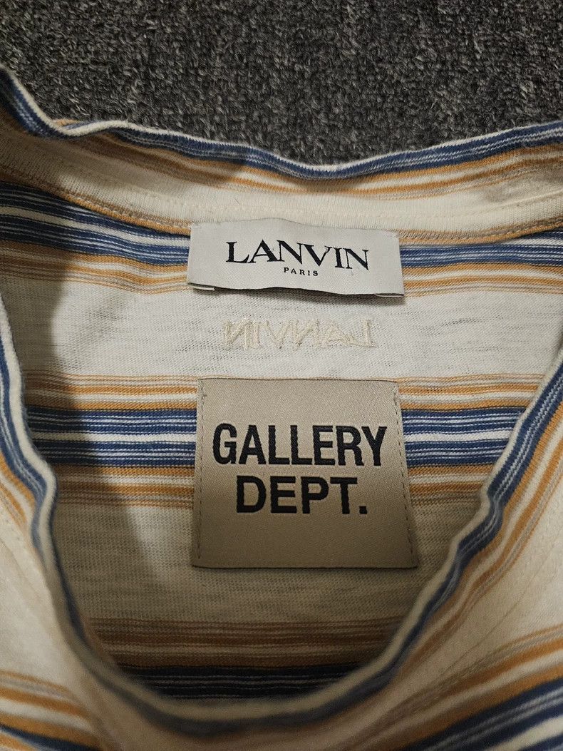 Lanvin Lanvin Oversized Striped Paint Splatter T-shirt-yf Size US S / EU 44-46 / 1 - 3 Thumbnail