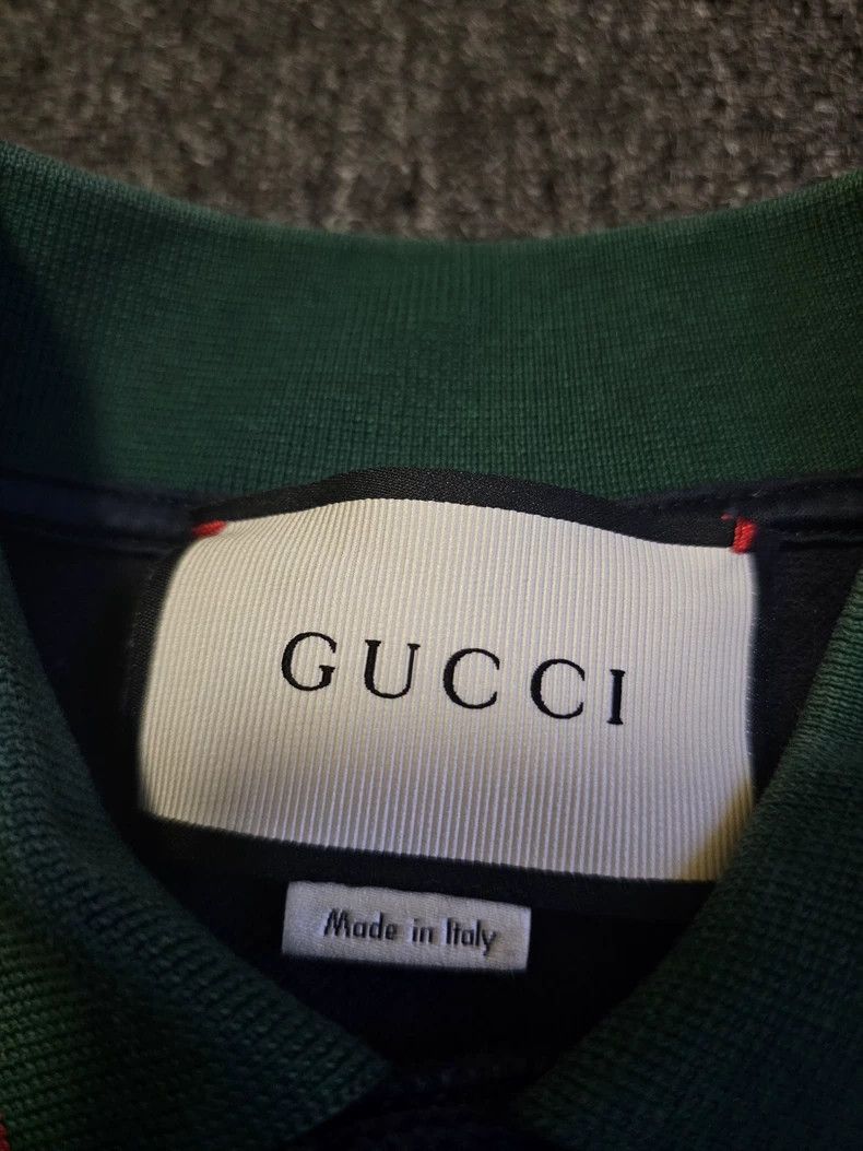 Gucci Gucci Short Sleeve Polo Shirt-yf Size US M / EU 48-50 / 2 - 3 Thumbnail