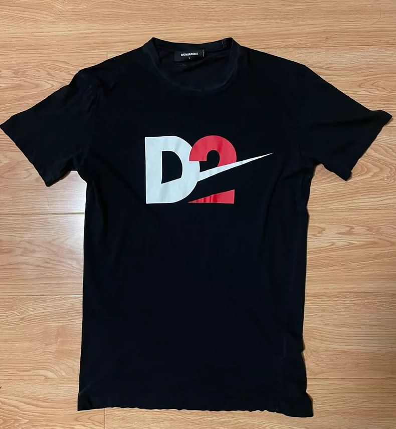 Dsquared2 Dsquared2 D2 Logo Short Sleeve T-Shirt-yf Size US S / EU 44-46 / 1 - 2 Thumbnail