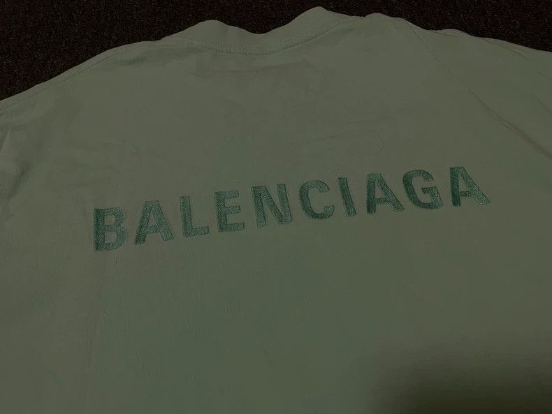 Balenciaga Balenciaga Embroidered Short Sleeve T-Shirt-yf Size US M / EU 48-50 / 2 - 5 Thumbnail