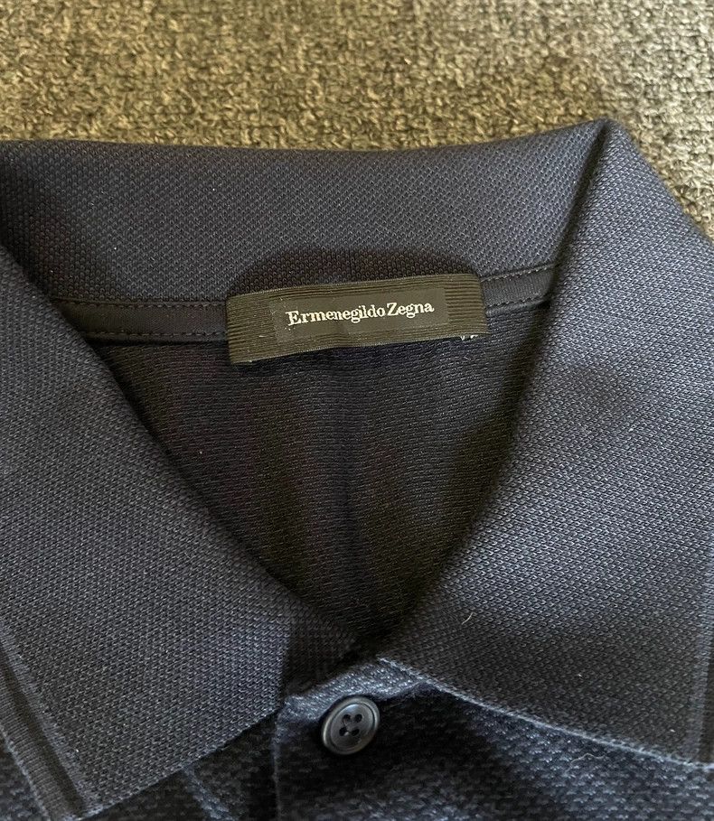 Ermenegildo Zegna Ermenegildo Zegna Short Sleeve Polo-yf Size US M / EU 48-50 / 2 - 3 Thumbnail