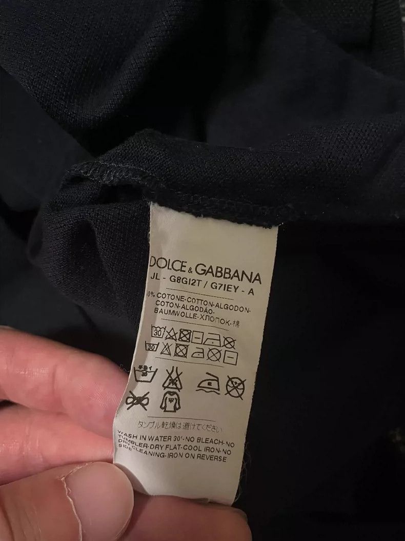 Dolce & Gabbana Short Sleeve Polo Shirt-yf