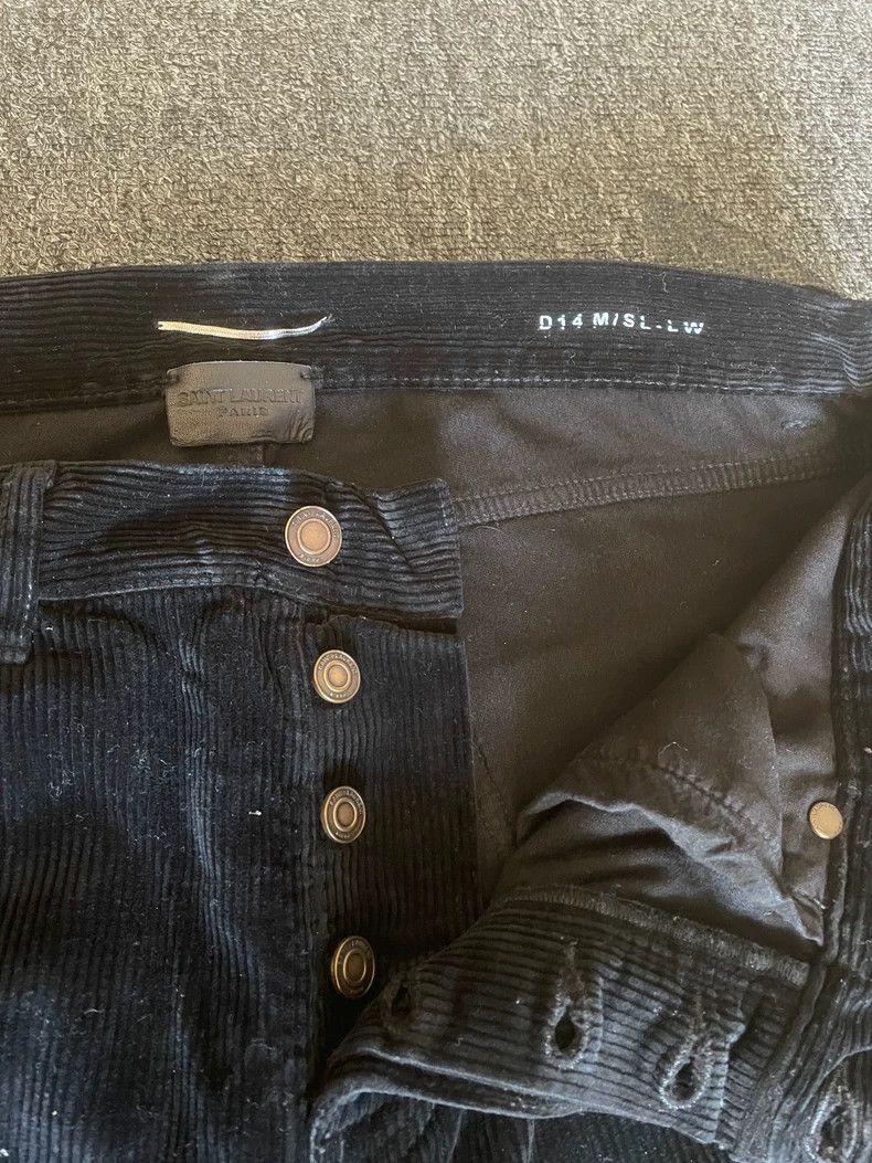 Saint Laurent Paris Saint Laurent D14 Corduroy Jeans-yf Size US 31 - 3 Thumbnail
