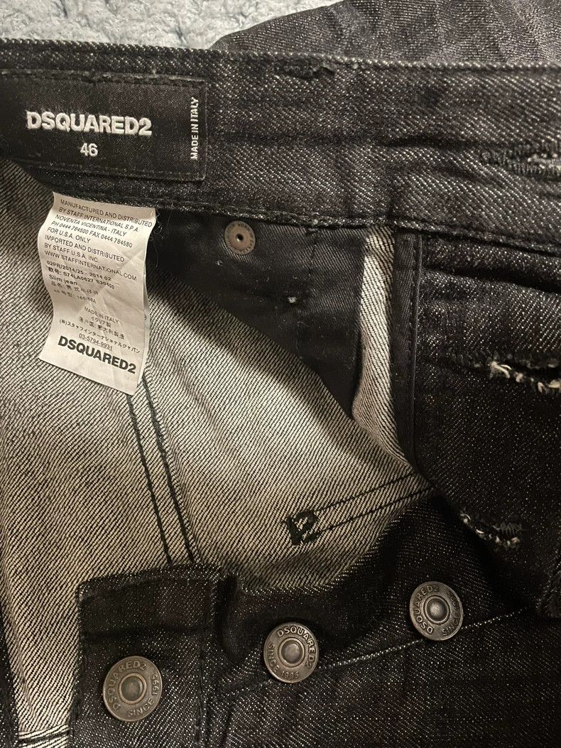 Dsquared2 Dsquared2 Black Gray Washed Jeans-yf Size US 36 / EU 52 - 5 Thumbnail