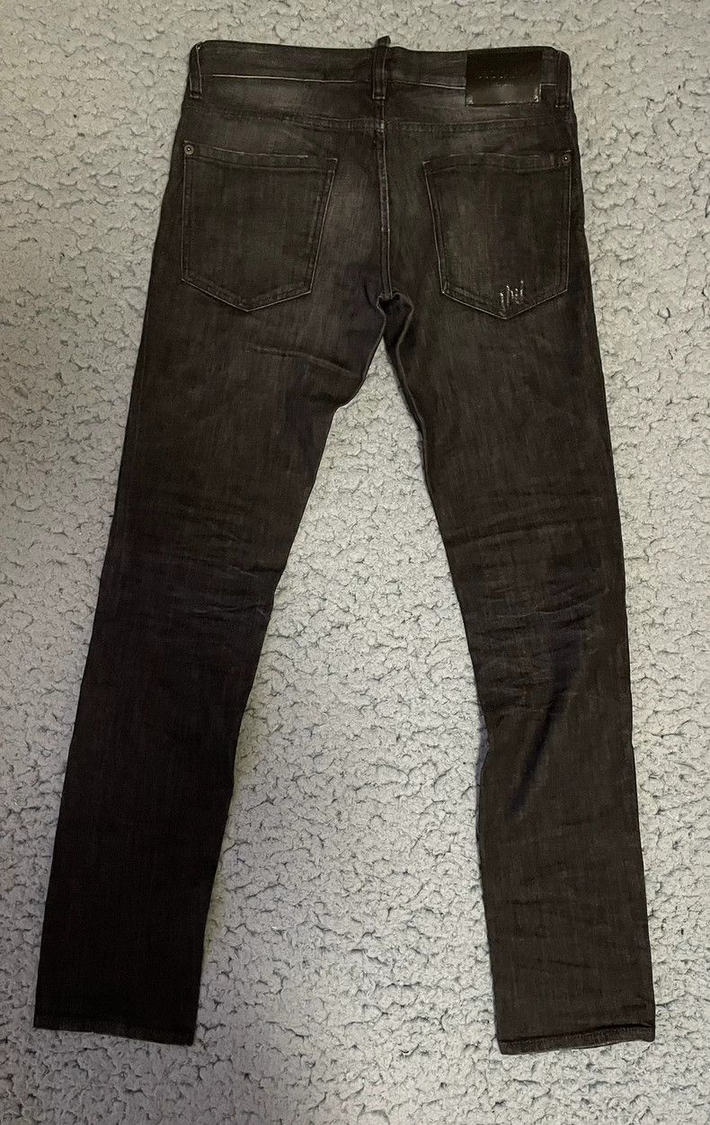 Dsquared2 Dsquared2 Black Gray Washed Jeans-yf Size US 36 / EU 52 - 2 Thumbnail