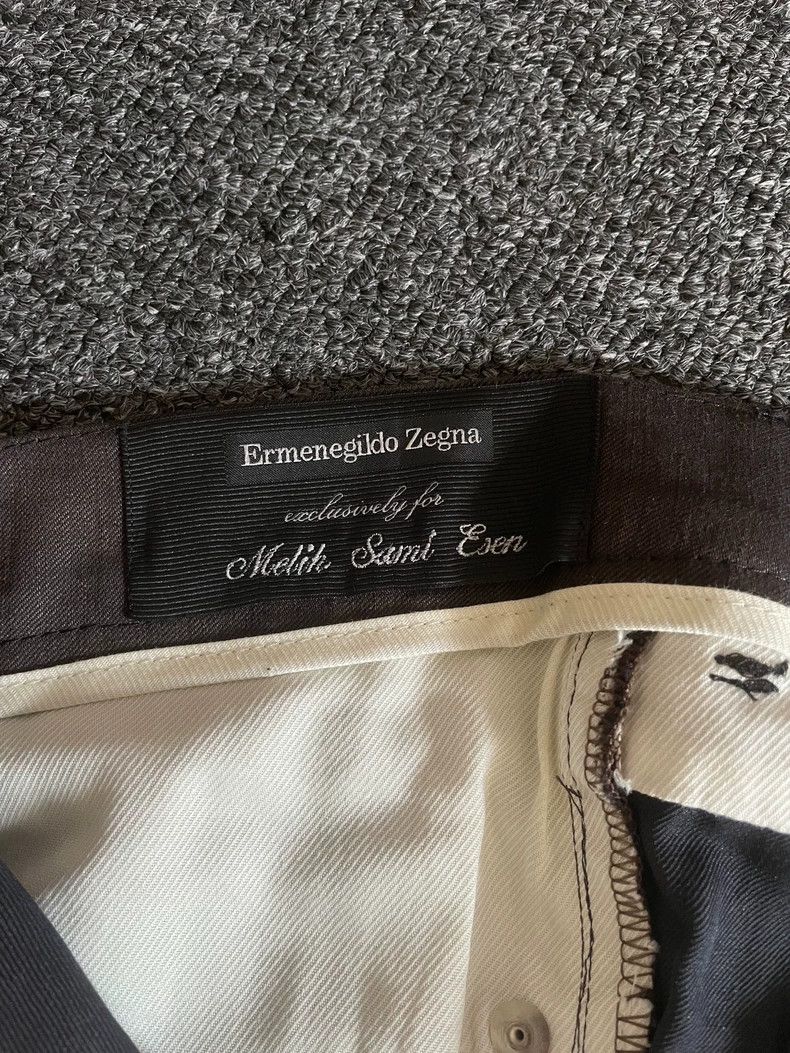 Ermenegildo Zegna Ermenegildo Zegna Wool-Linen Casual Pants-yf Size US 32 / EU 48 - 8 Thumbnail