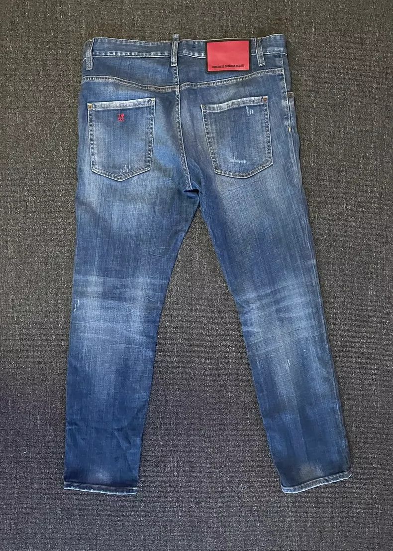 Dsquared2 DSquared2 Skater Fit Denim Jeans-yf Size US 32 / EU 48 - 3 Thumbnail