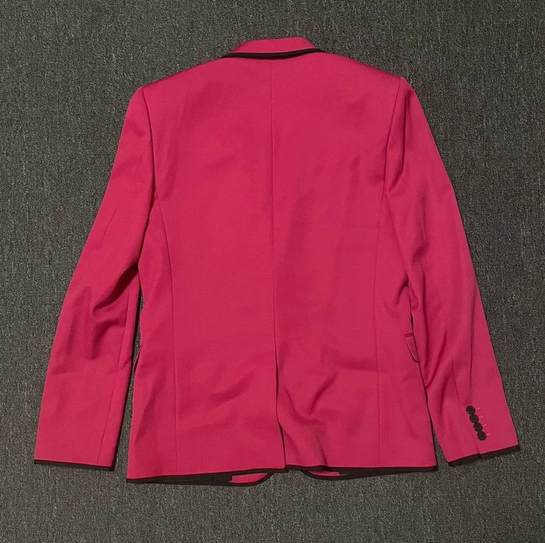 Saint Laurent Paris Saint Laurent Pink Wool Blazer Jacket-yf Size US L / EU 52-54 / 3 - 4 Thumbnail