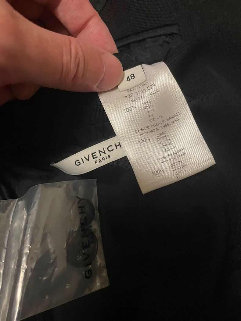 Givenchy Givenchy Wool Blazer Jacket with Studs-yf Size US M / EU 48-50 / 2 - 6 Thumbnail