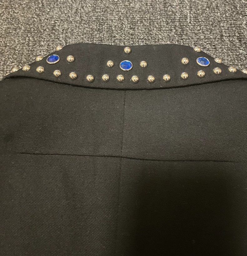 Givenchy Givenchy Wool Blazer Jacket with Studs-yf Size US M / EU 48-50 / 2 - 5 Thumbnail