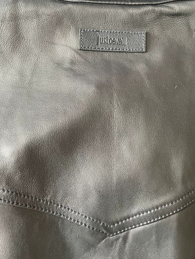 Just Cavalli Just Cavalli Studded Leather Jacket-yf Size US L / EU 52-54 / 3 - 5 Thumbnail