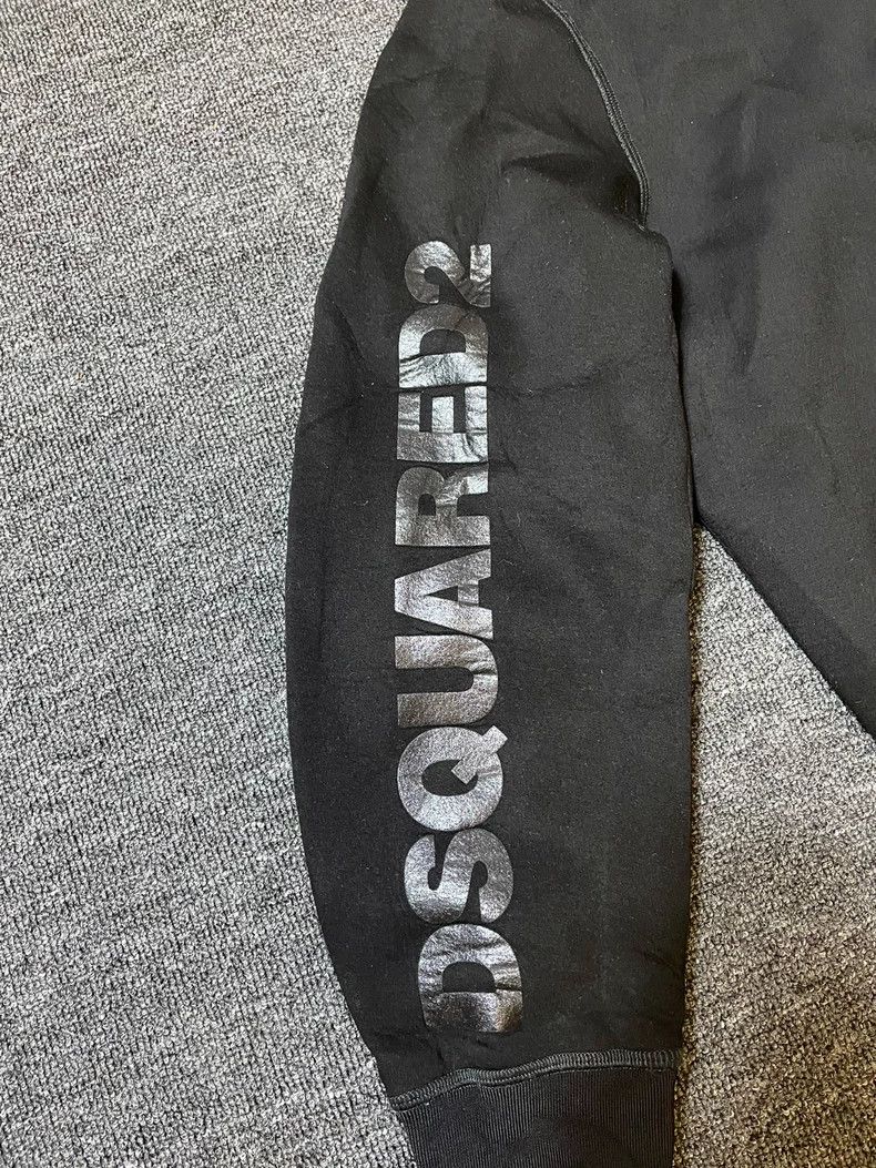 Dsquared2 DSquared2 Black Hooded Sweatshirt Jacket-yf Size US S / EU 44-46 / 1 - 4 Thumbnail