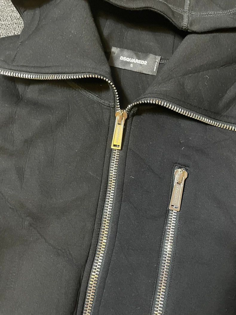 Dsquared2 DSquared2 Black Hooded Sweatshirt Jacket-yf Size US S / EU 44-46 / 1 - 3 Thumbnail