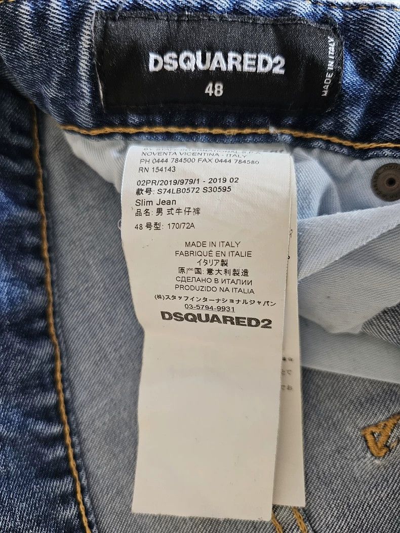 Dsquared2 Dsquared2 Distressed Denim Jeans-yf Size US 36 / EU 52 - 7 Thumbnail