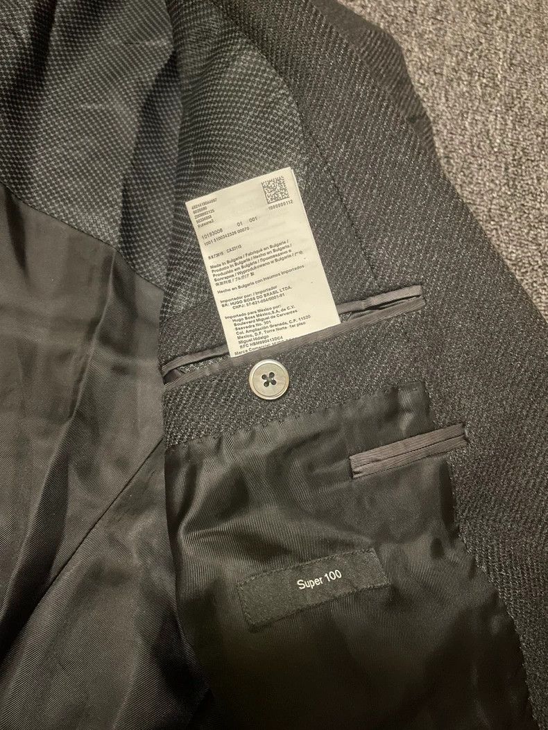 Vintage Hugo Boss Wool Blend Suit Jacket-yf Size US M / EU 48-50 / 2 - 5 Thumbnail