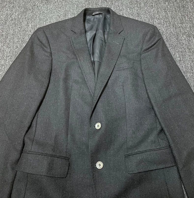 Vintage Hugo Boss Wool Blend Suit Jacket-yf Size US M / EU 48-50 / 2 - 2 Thumbnail