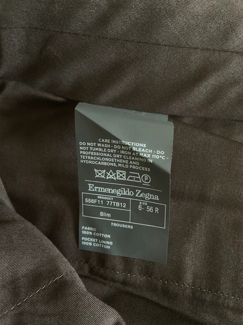Ermenegildo Zegna Ermenegildo Zegna Beige Casual Pants-yf Size US 44 / EU 60 - 7 Thumbnail