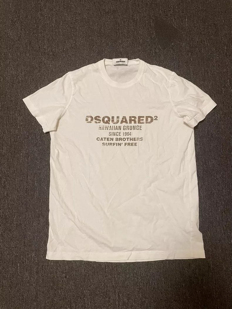 Dsquared2 DSQUARED2 Hawaiian Grunge Short Sleeve Tee-yf Size US XL / EU 56 / 4 - 2 Thumbnail