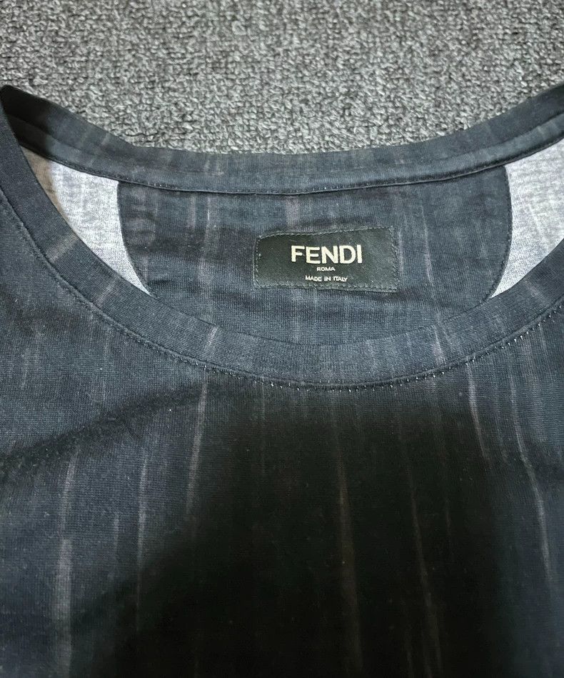 Fendi Fendi Devil Graphic Short Sleeve T-Shirt-yf Size US L / EU 52-54 / 3 - 4 Thumbnail