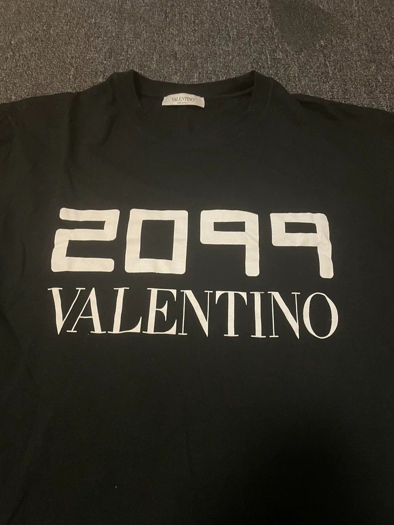 Valentino Valentino 2099 Black Short Sleeve T-Shirt-yf Size US M / EU 48-50 / 2 - 2 Thumbnail